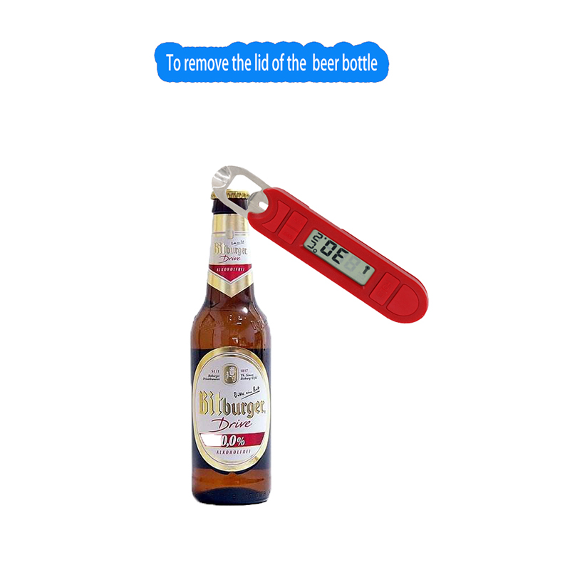2019 Kuchyňské nářadí Red Digital Food Maso Teploměr Vaření BBQ Grill