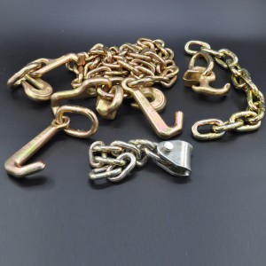 G70 Kovaný Mini J háček s svařovanou žlutou deskou