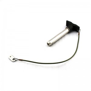 Závěsný kroužek s lanem z nerezové oceli