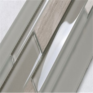 HSD132 Moderní dekorativní pás kuchyňské sklo keramické backsplash obklady