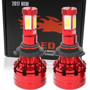 40W 6000LM super jasný vůz COB HB4 9006 žárovky světlometů canbus vedených 9006 led světlomety vedené mlhovým světlem