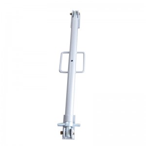 Lešení Trojúhelníkové bednění Podpěra Prop Prášková barva Šedá