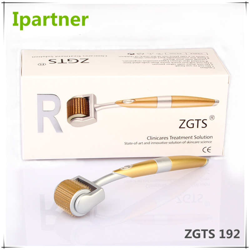 Ipartner Nejnovější balíček ZGTS derma roller 192 jehel pro péči o obličej a péči o vypadávání vlasů