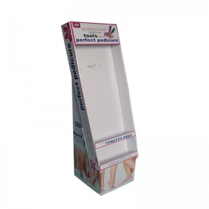 Stojan na sluchátka, kartonový papírový displej pro telefonní příslušenství