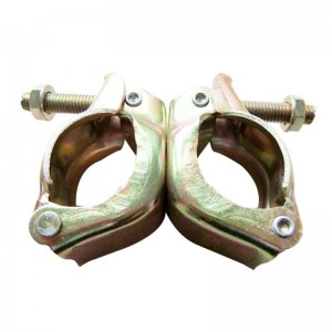 Lešení Razítko typu JIS s otočnou spojkou, žlutý zinek