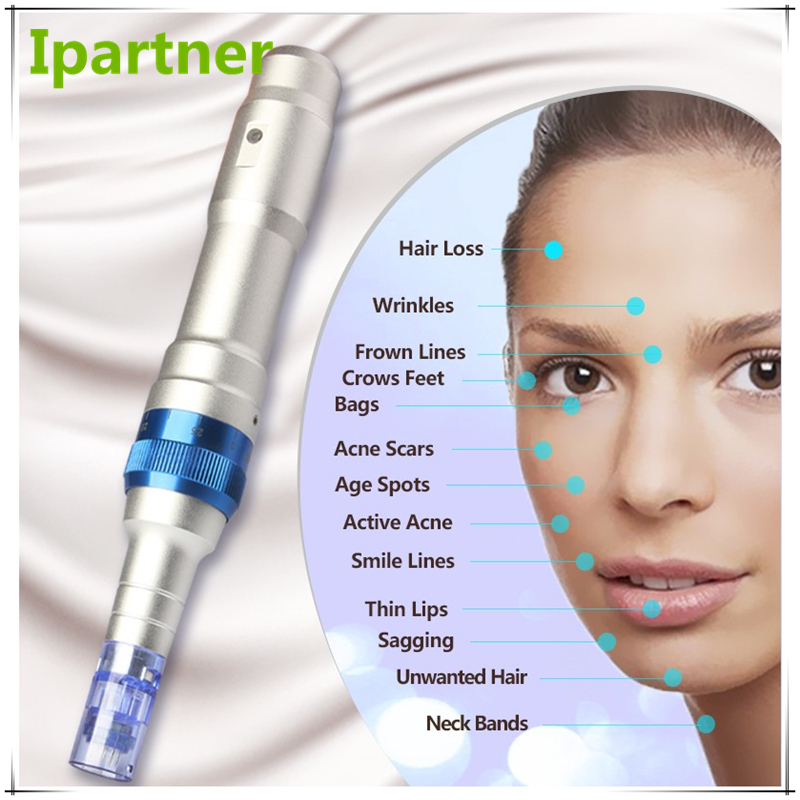 Ipartner Ultima-A6-dobíjecí-make-up-permanentní-mezothearpy-tetování-mikro-jehlovací stroj