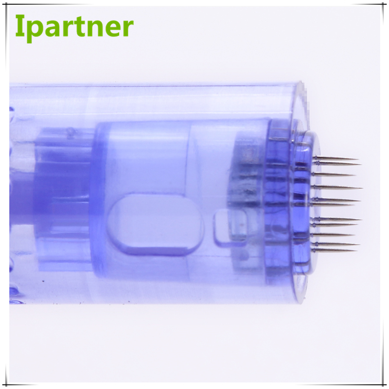 Ipartner 10ks sada náhradních 12-kolíkových jehel pro Derma Pen Stamp EO sterilizované