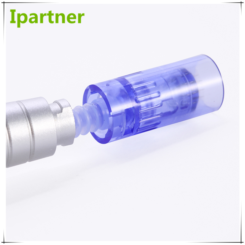 Ipartner 10ks sada náhradních 12-kolíkových jehel pro Derma Pen Stamp EO sterilizované
