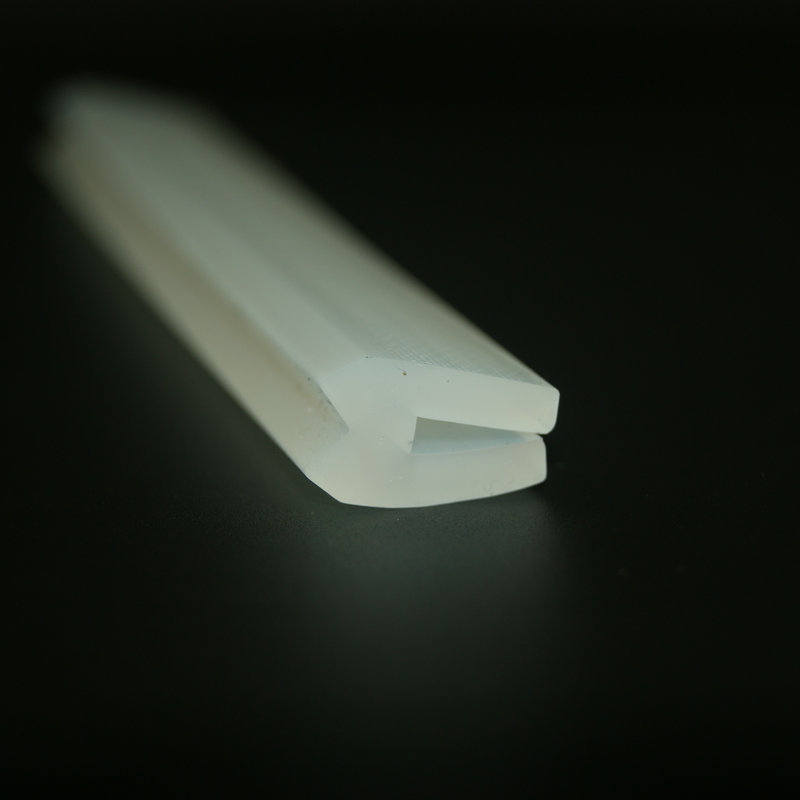 Žáruvzdorné vysoce kvalitní silikonové gumové proužky silikonové gumové těsnicí proužky pro sklo do mycí místnosti