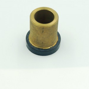 Gumová pouzdra z mosazi