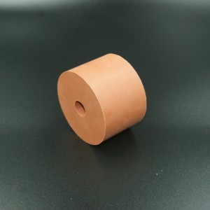 Červená barva proti stárnutí Podložka z přírodního kaučuku / gumová kolona pro nástroje pro testování vozidel