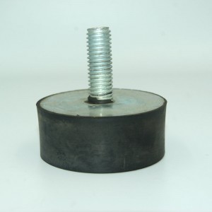 Přizpůsobený mužský gumový tlumič se šroubem pro stroje