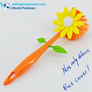 Akbrand Flower Kitchen Dish Brush