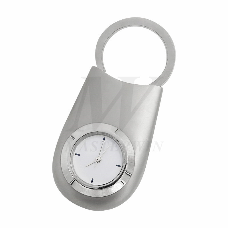 Kovový držák na klíče s Quartz Clock_B6375