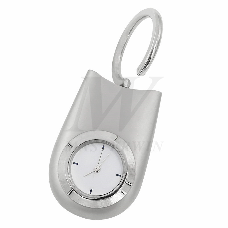 Kovový držák na klíče s Quartz Clock_B6375