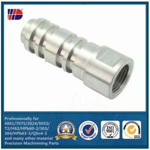 Čína cnc job shop továrna CNC přesné obrábění nerezové části