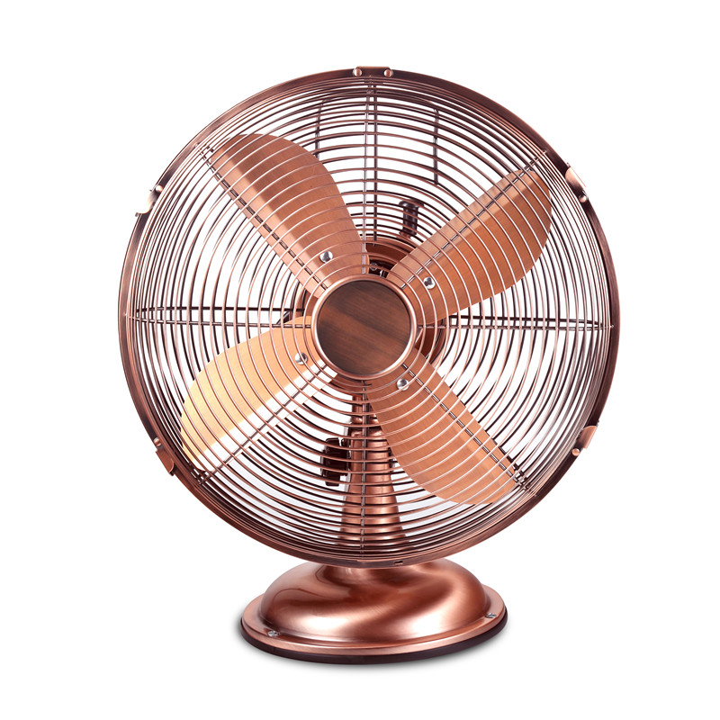 12 palcový hot sell retro kovový stolní stůl EU Unikátní ventilátor s vysokou rychlostí