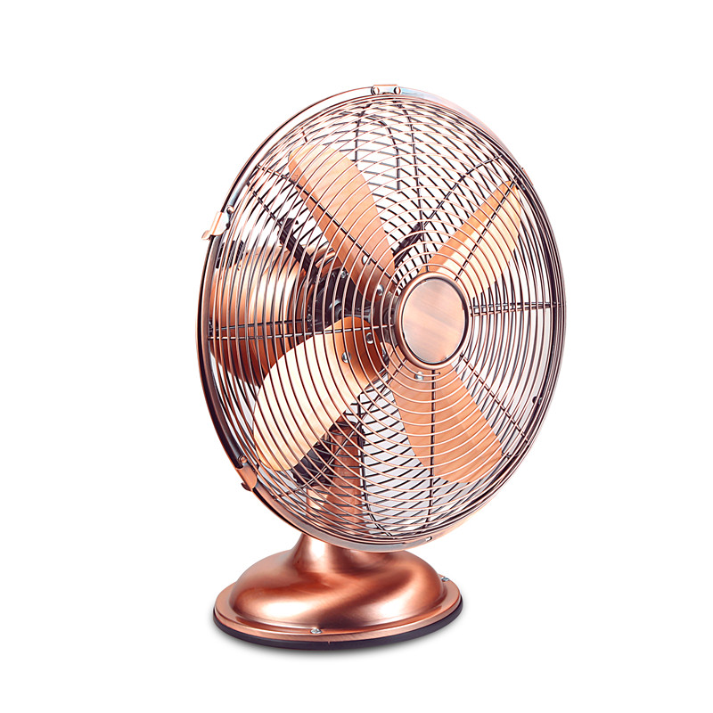 12 palcový hot sell retro kovový stolní stůl EU Unikátní ventilátor s vysokou rychlostí