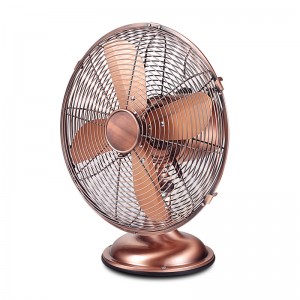 12 palcový hot sell retro kovový stolní stůl EU Unikátní ventilátor s vysokou rychlostí
