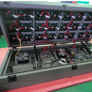 P4 Venkovní přední otevírací led LED reklamní obrazovka