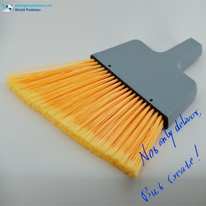 Akbrand plastová košťatá hlava s čtyřhrannou kartáčovou deskou a dlouhými aklimatickými štětinami