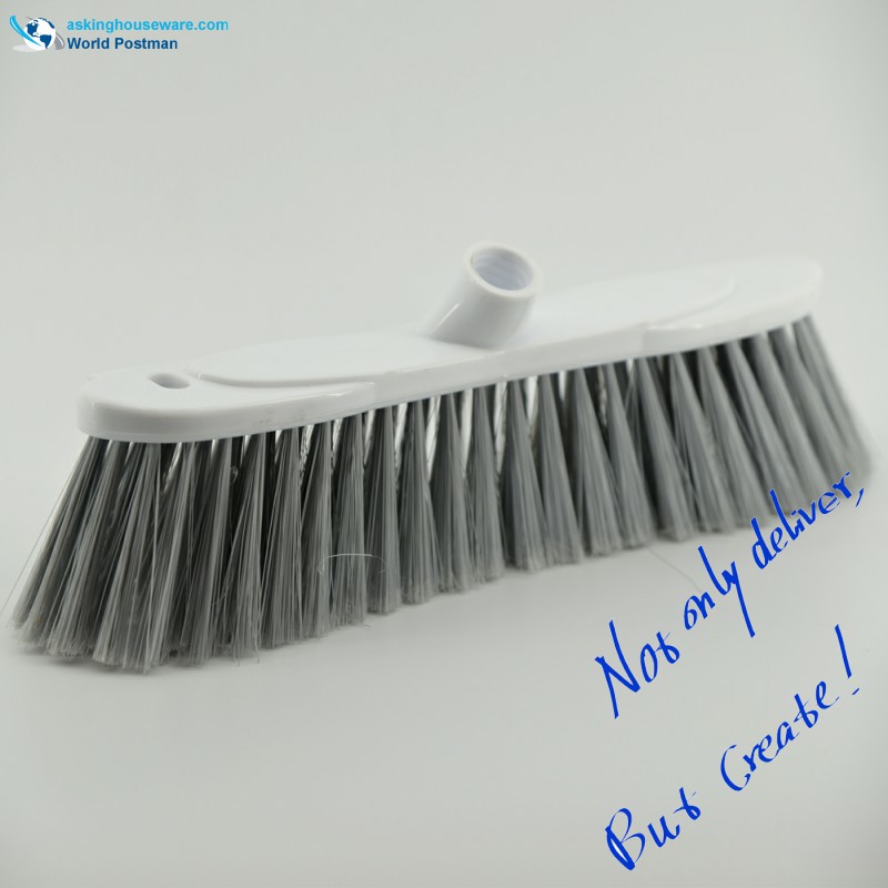Akbrand Plastový tlačný kartáč Push Broom Head s šikmým vláknem Shuttle Shush Board Brush Board