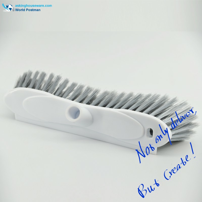Akbrand Plastový tlačný kartáč Push Broom Head s šikmým vláknem Shuttle Shush Board Brush Board