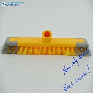 Akbrand tlačný kartáč malé velikosti se šikmým závitem Úzký čtvercový kartáč s krátkými tvrdými PP štětinami