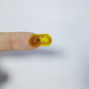 Tovární cena na zakázku Anti-Metal NFC / RFID Štítek / Nálepka / Štítek Micro nejmenší velikost 13,56 MHz pasivní rfid čip fpc mini nfc tag tickers
