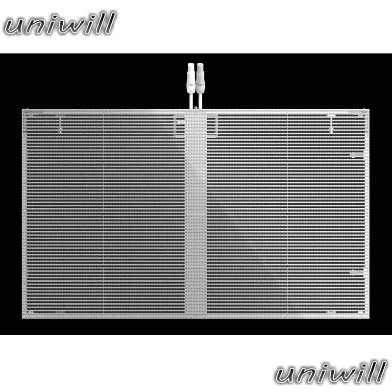 Vysoce kvalitní výrobce celobarevný průhledný LED displej / P3.91 skleněná síťovaná led led obrazovka