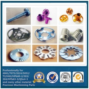 Přesné náhradní díly pro CNC obrábění hliníku