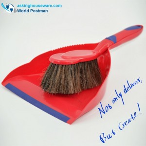 Akbrand Dustpan Brush Broom s koňským ocasem