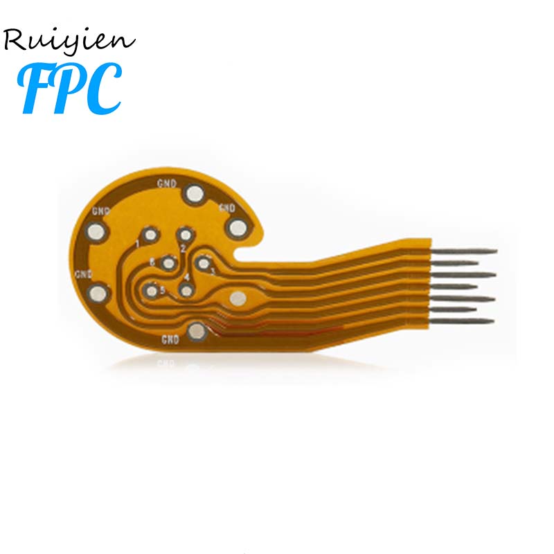 Kvalitní levný fpc 1020 flexibilní tištěný obvod PCB kapacitní fpc snímač otisku prstu pro systém registrace voličů