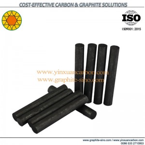 Ložiska grafitu a grafitové mazací tyče / bloky