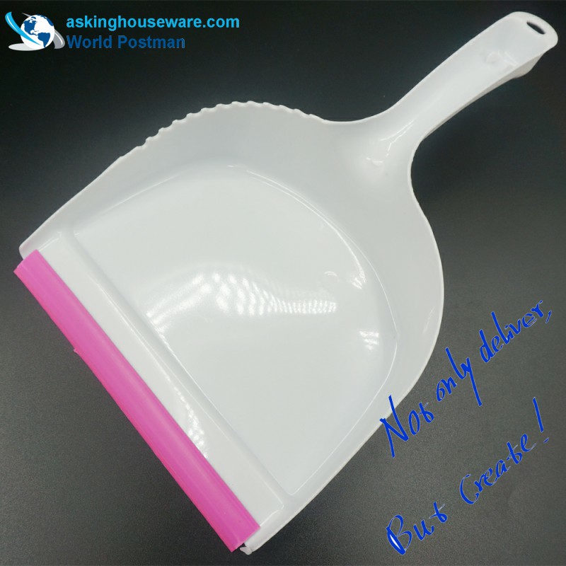 Akbrand Dustpan Brush Broom with Square Handle