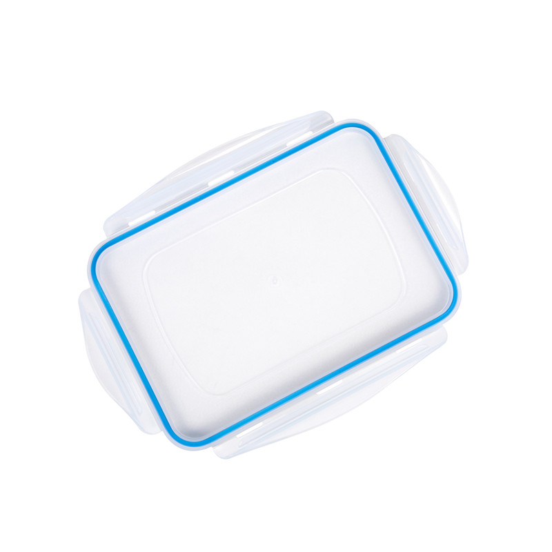 Kuchyňské BPA plastové obaly na nepropustné obaly s uzavřenými víčky - sada 4 (122.99 oz / 3,6 l)