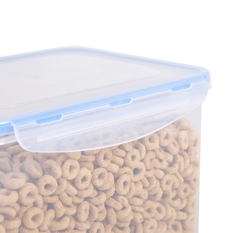 122.99 oz / 3,6L kuchyně BPA plastová neprůhledná nádoba na skladování obilovin s blokovacími víčky