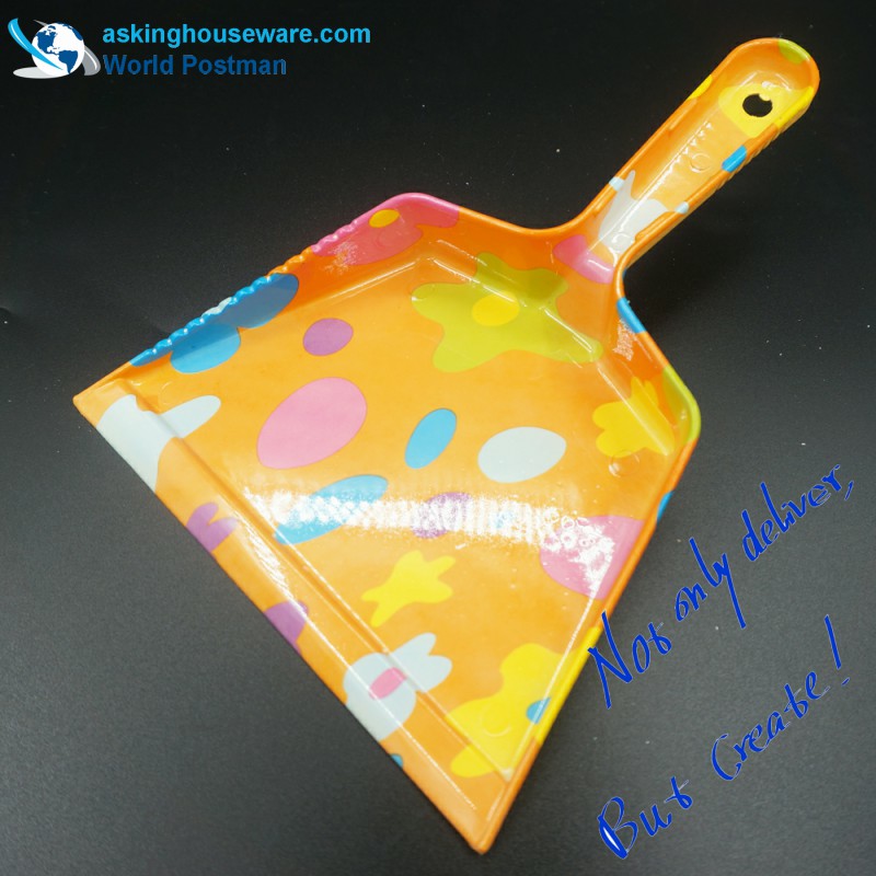 Akbrand Yellow Flower Water Mark Žebřík ve tvaru žebříku Dustpan Brush Small Broom