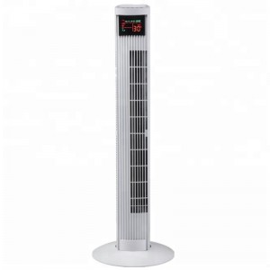 elektrický věžový ventilátor LCD obrazovky obrazovky dálkový ovladač ventilátor 120CM bezladový ventilátor CB CE SAA KC D36-1