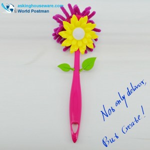 Akbrand Kuchyňské nádobí na čištění hrnce se slunečnicovou výzdobou