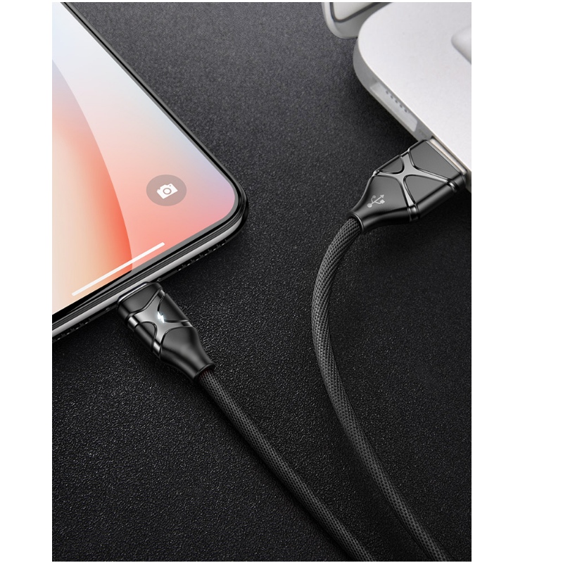 USB kabel pro Apple, blesk na USB A kabel, MFi certifikovaná rychlá nabíječka pro iPhone X / 8 Plus / 8/7 Plus / 7 / 6s Plus / 6s / 6 Plus / 6 / 5s / 5c / 5 / iPad Pro / iPad Air / Air 2 / iPad mini / mini 2 / mini 4 atd.