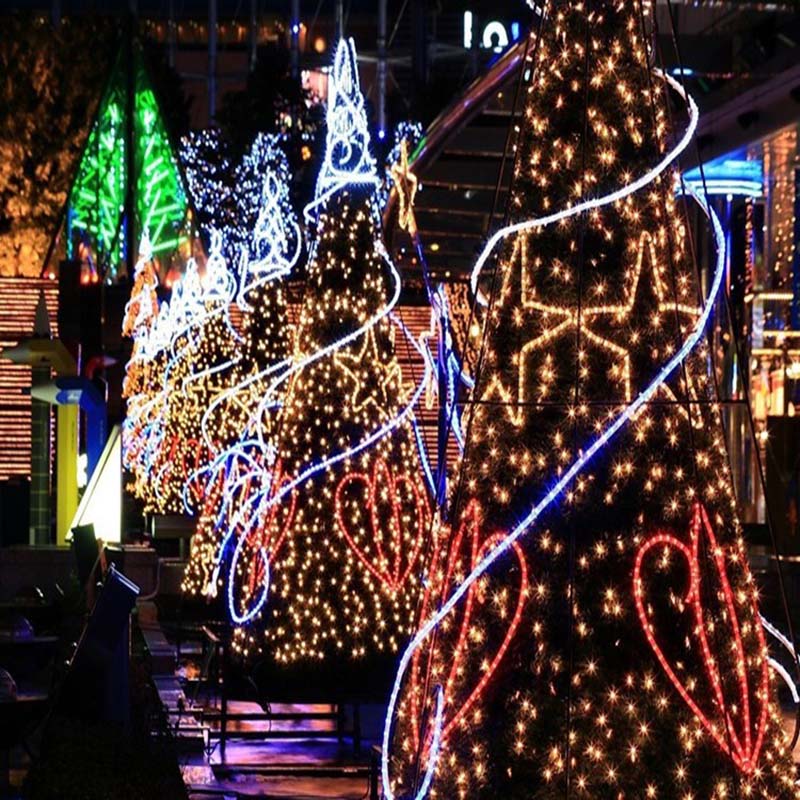 Řetězové světlo LED napájené slanou vodou