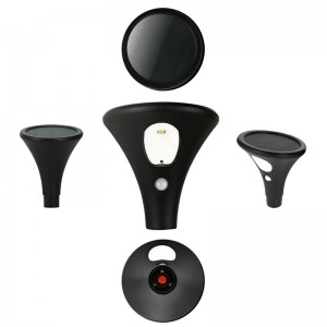 Solární LED zahradní spike světlo