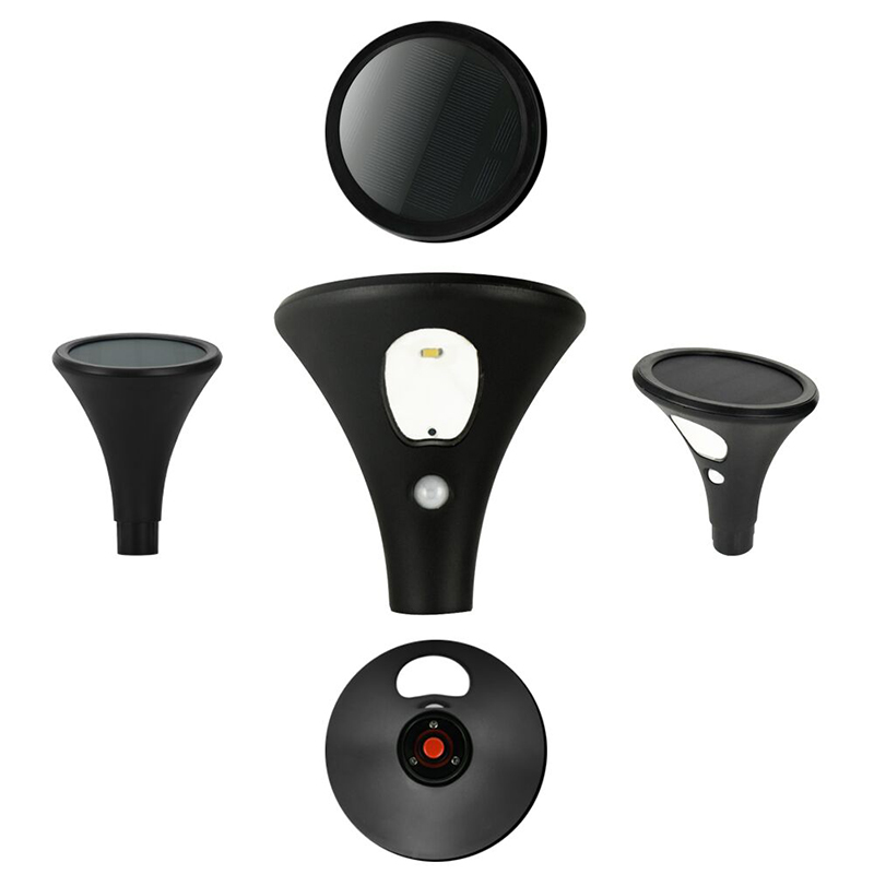 Solární LED zahradní spike světlo