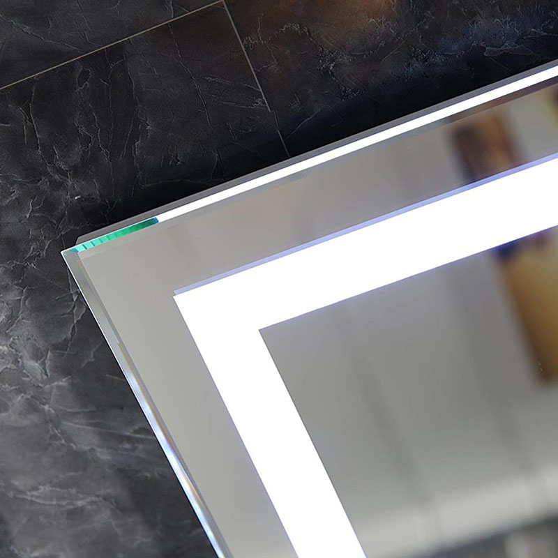 EU a USA Luxusní osvětlené LED podsvícené koupelnové zrcadlo-ENE-AL-101