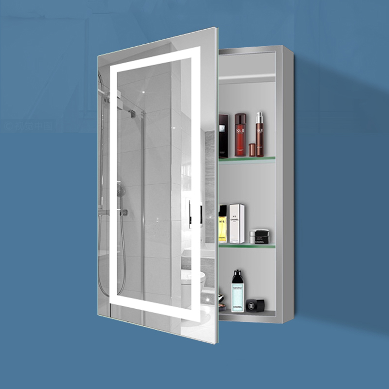 EU a USA Luxusní LED podsvícené koupelnové zrcadlo medicínské skříňky-ENE-AC-101