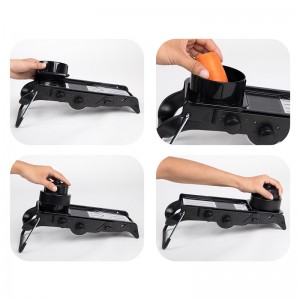 Nastavitelný kráječ na mandolínu s kráječem na zeleninu do spiralizéru