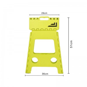 Lehká plastová skládací stolička pro Bathroon, kuchyň a piknik