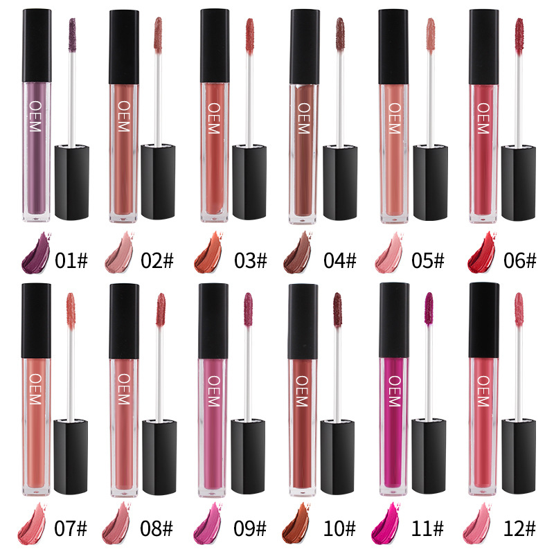 Private Label Vysoce kvalitní Colorpop Matte Lipgloss Liquid Lipstick OEM Lipgloss