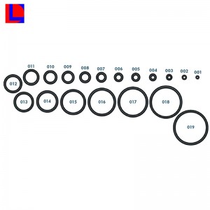 Standardní vynikající gumová o-kroužek na zakázku vyrobená na zakázku
